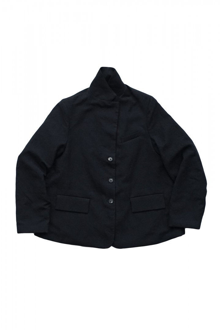 Bergfabel - LOOSE FARMER JACKET - BLACK NAVY