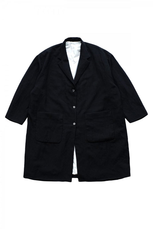 Bergfabel -MOON COAT - BLACK NAVY