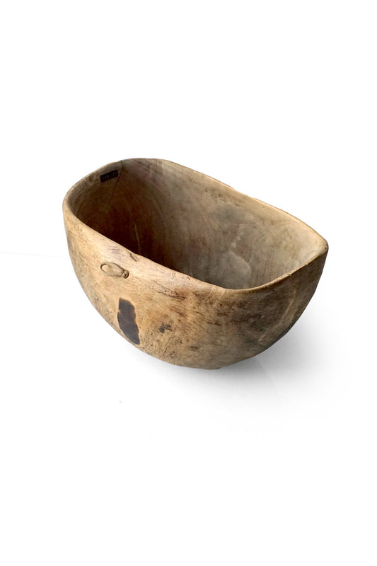 MOROCCO EXHIBITION - MOROCCAN WOOD BOWL - 056