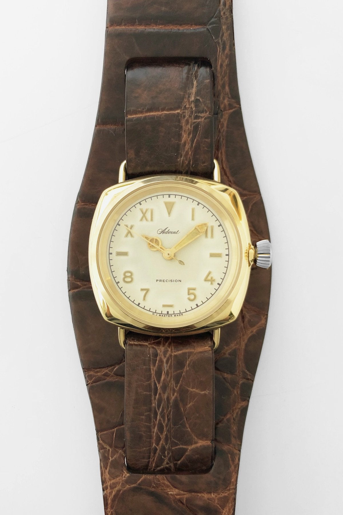 OLD JOE - ADVENT (WRISTWATCH) / - GOLD X ESPRESSO EXOTIC LEATHER