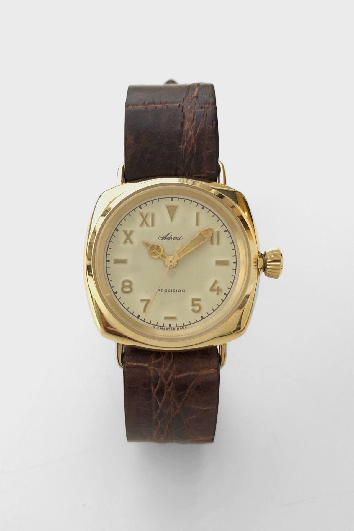 OLD JOE - ADVENT (WRISTWATCH) / - GOLD X ESPRESSO EXOTIC LEATHER