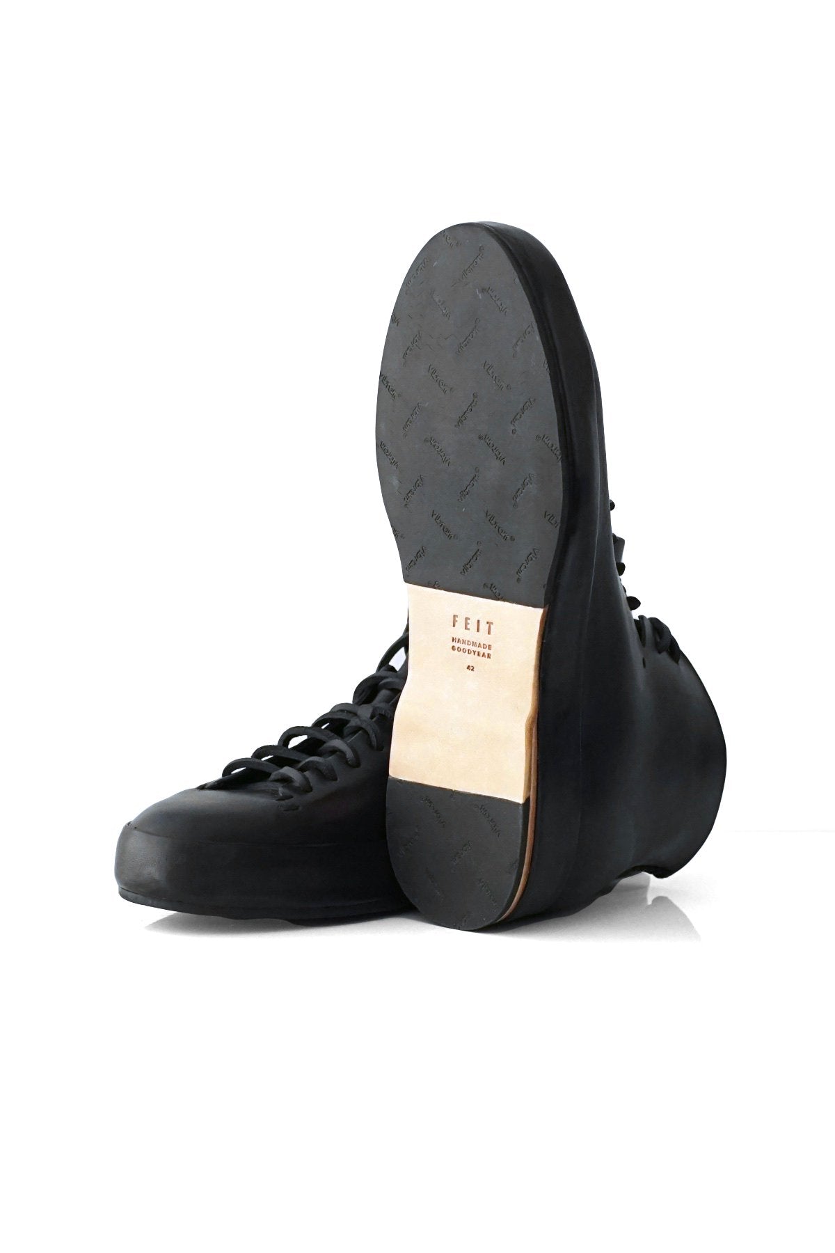 FEIT - HAND SEWN HIGH RUBBER - BLACK