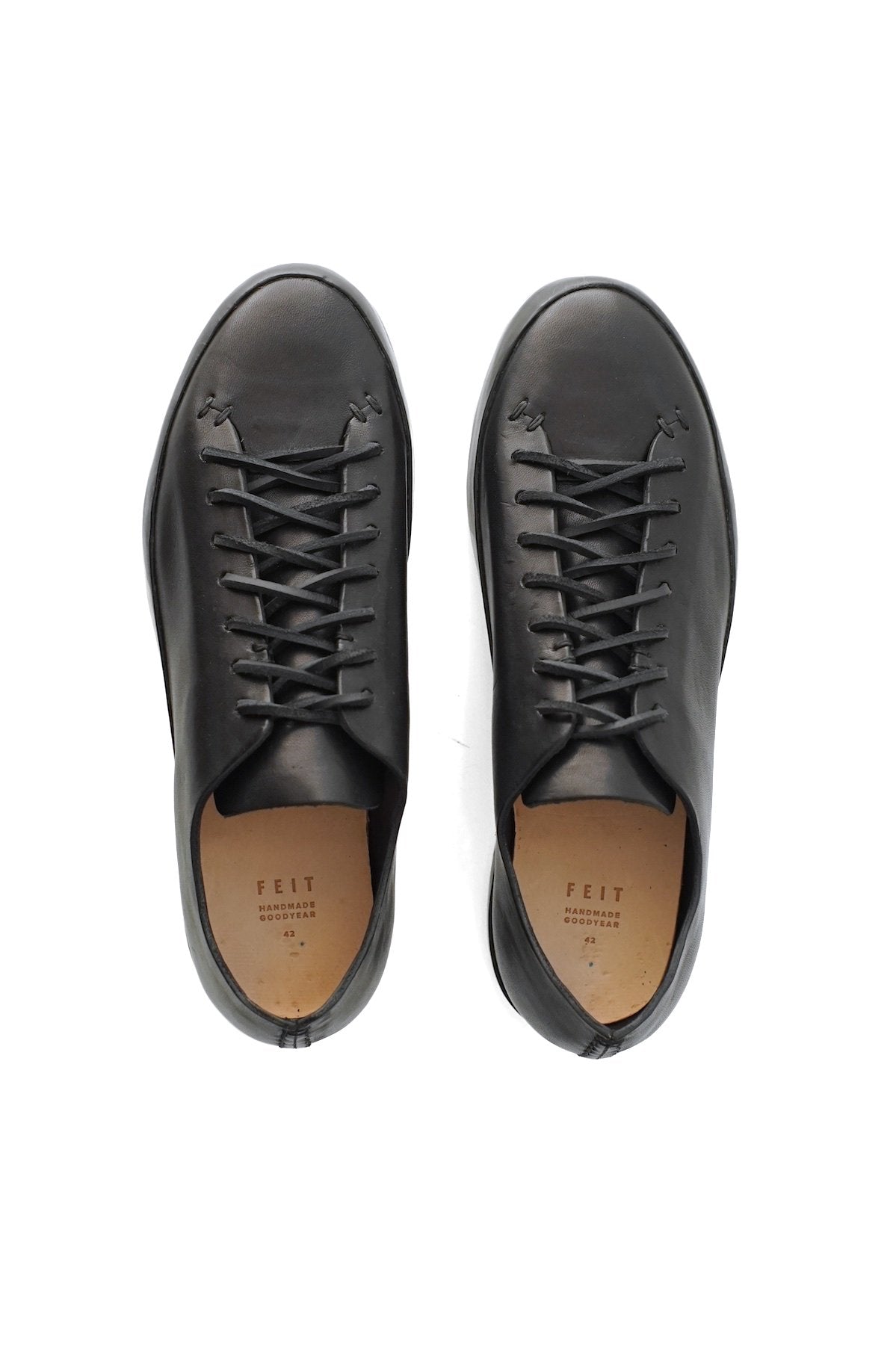 FEIT - HAND SEWN LOW RUBBER - BLACK