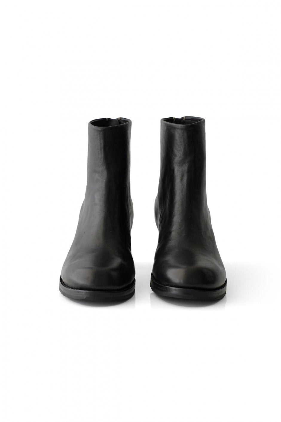 FEIT - BI-COLOR HEEL BOOT - BLACK