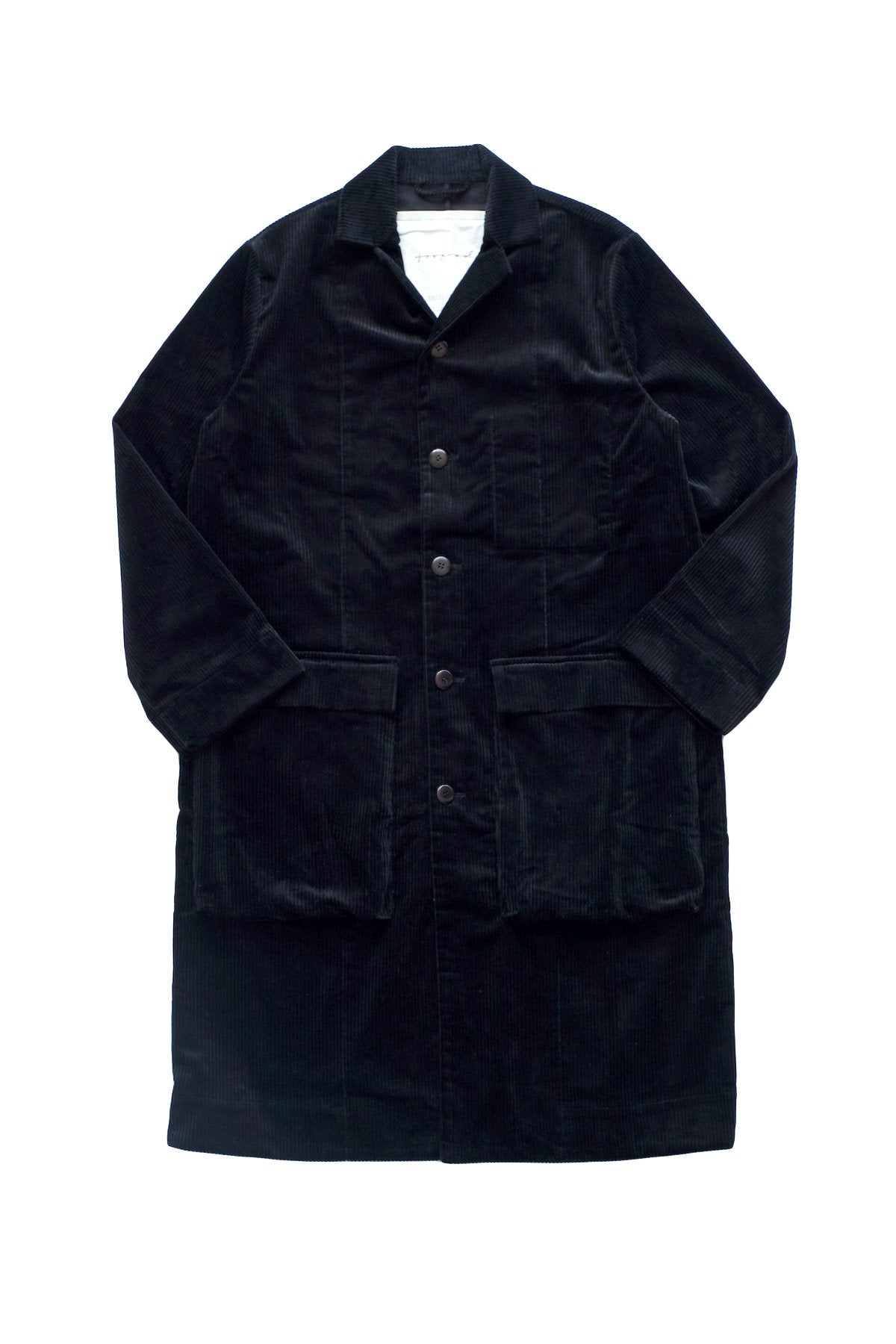 toogood - THE PHOTOGRAPHER COAT - JUMBO CORD - FLINT