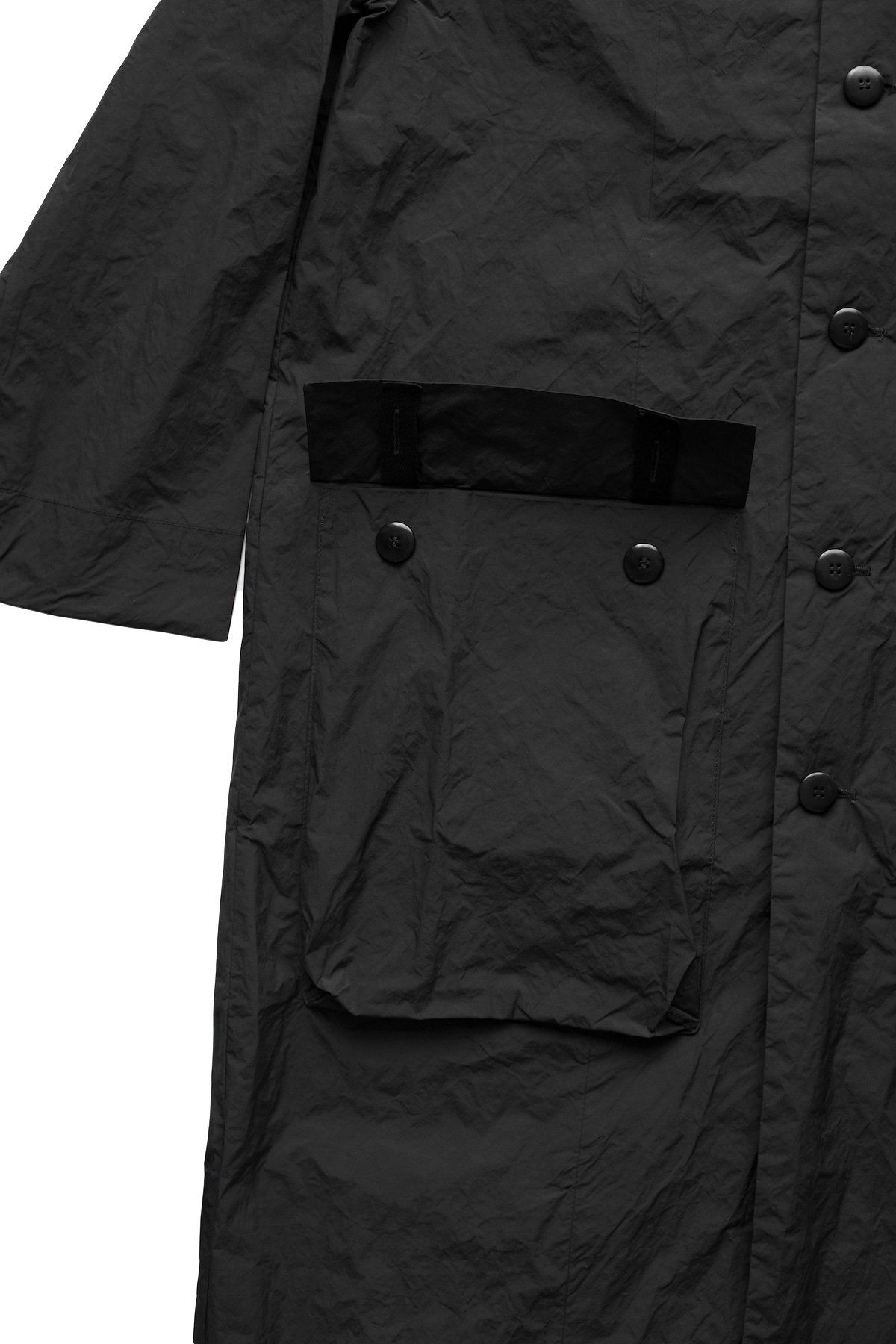 toogood - THE PHOTOGRAPHER COAT - PAPER CLOTH - FLINT