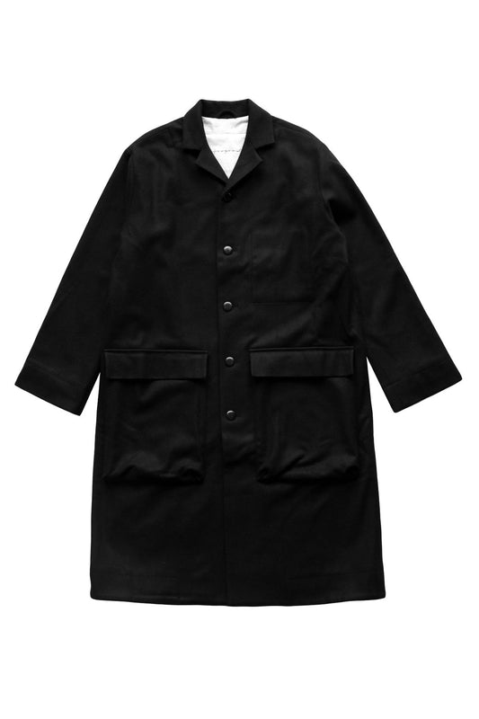 toogood - THE PHOTOGRAPHER COAT - FELTED LAMBSWOOL HW - FLINT