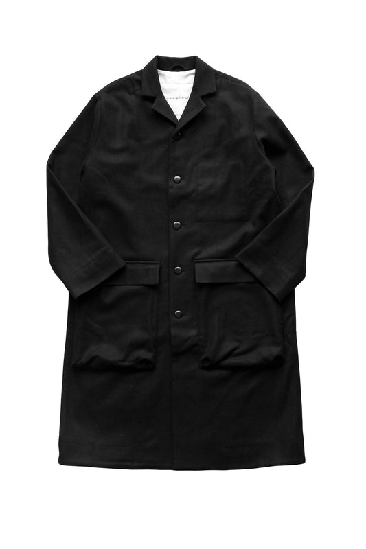 toogood - THE PHOTOGRAPHER COAT - FELTED LAMBSWOOL HW - FLINT