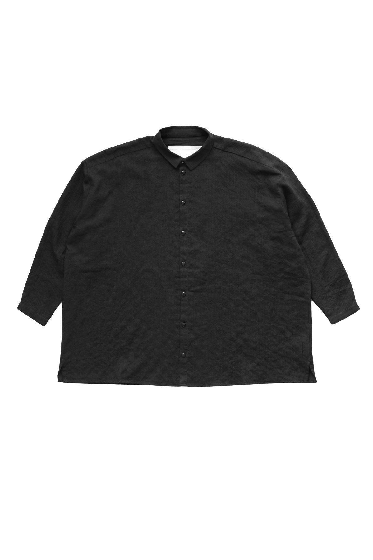 toogood - THE DRAUGHTSMAN SHIRT LONG - SOFT COTTON SHIRTING - FLINT