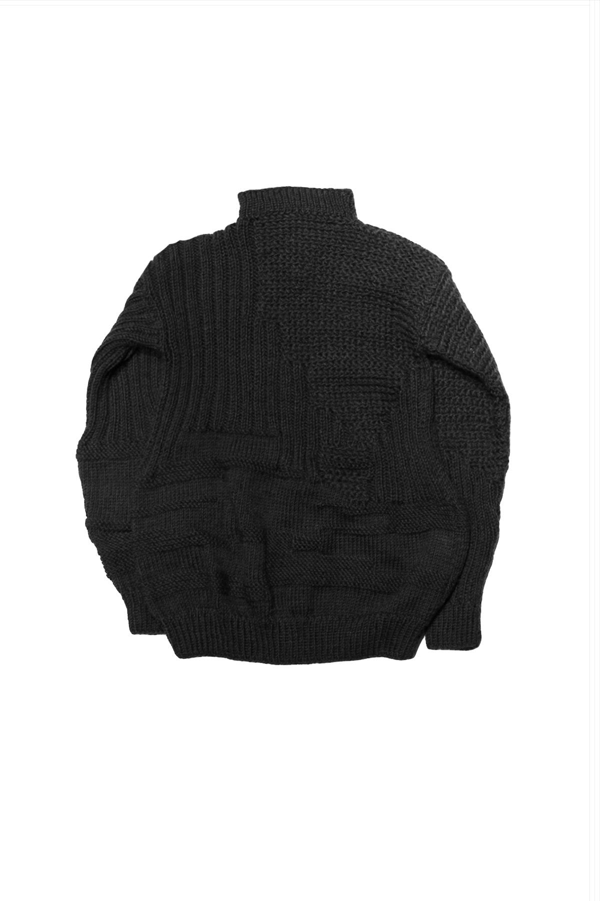 toogood - THE SCULPTOR JUMPER - TEXTRED MERINO WOOL - FLINT