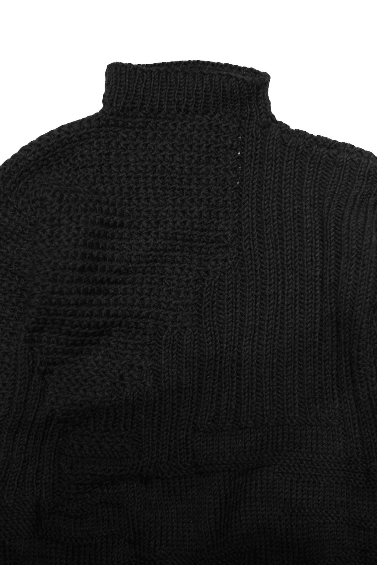 toogood - THE SCULPTOR JUMPER - TEXTRED MERINO WOOL - FLINT