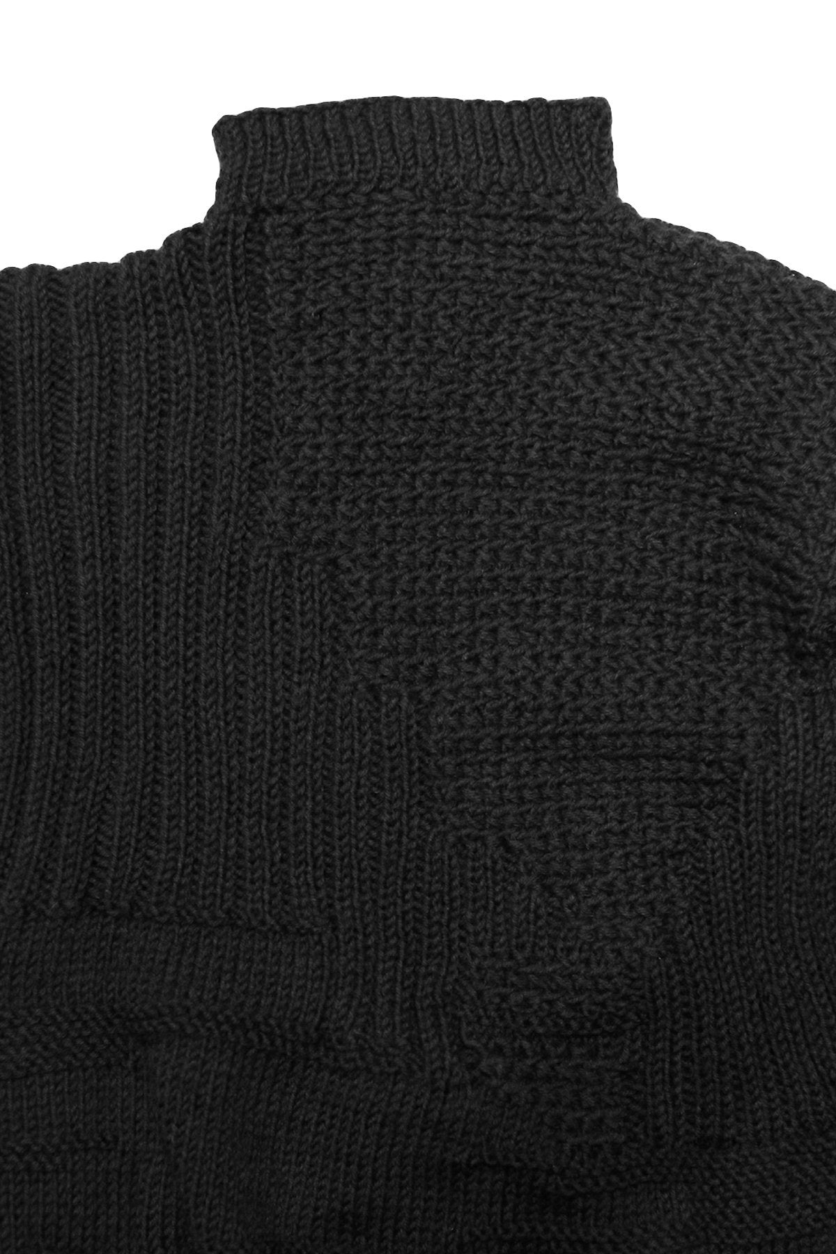 toogood - THE SCULPTOR JUMPER - TEXTRED MERINO WOOL - FLINT