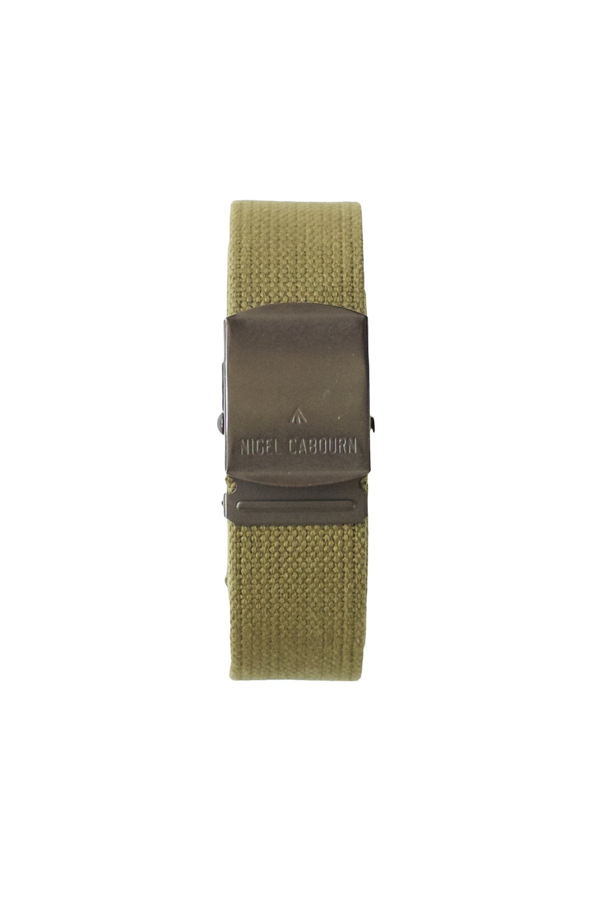 Nigel Cabourn - OFFICERS BELT - OLIVE