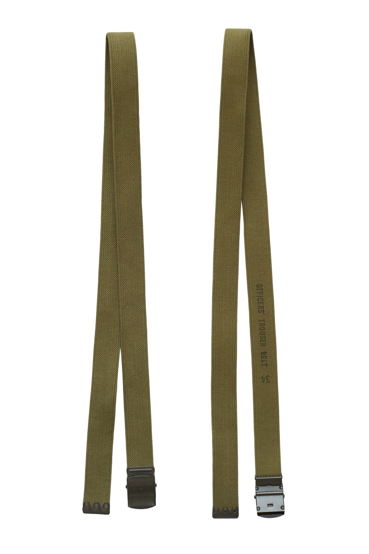 Nigel Cabourn - OFFICERS BELT - OLIVE