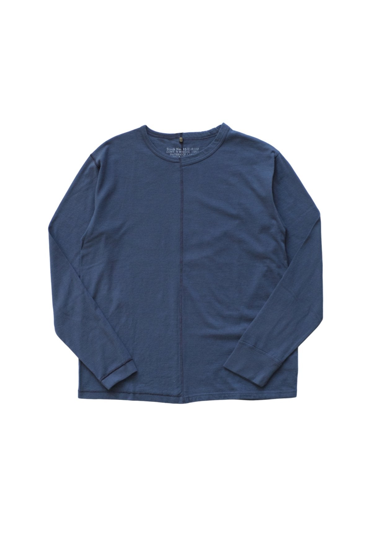 Nigel Cabourn - 40s & 50s MIX L/S SHIRT - NAVY