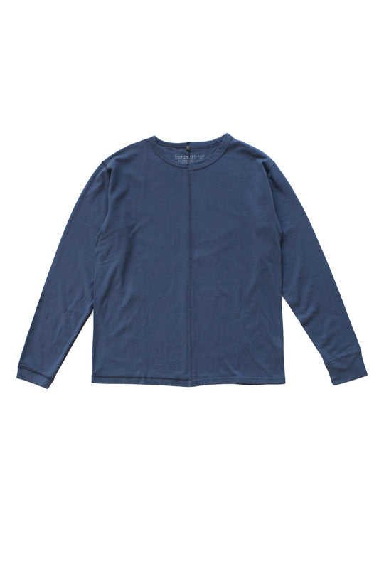 Nigel Cabourn - 40s & 50s MIX L/S SHIRT - NAVY