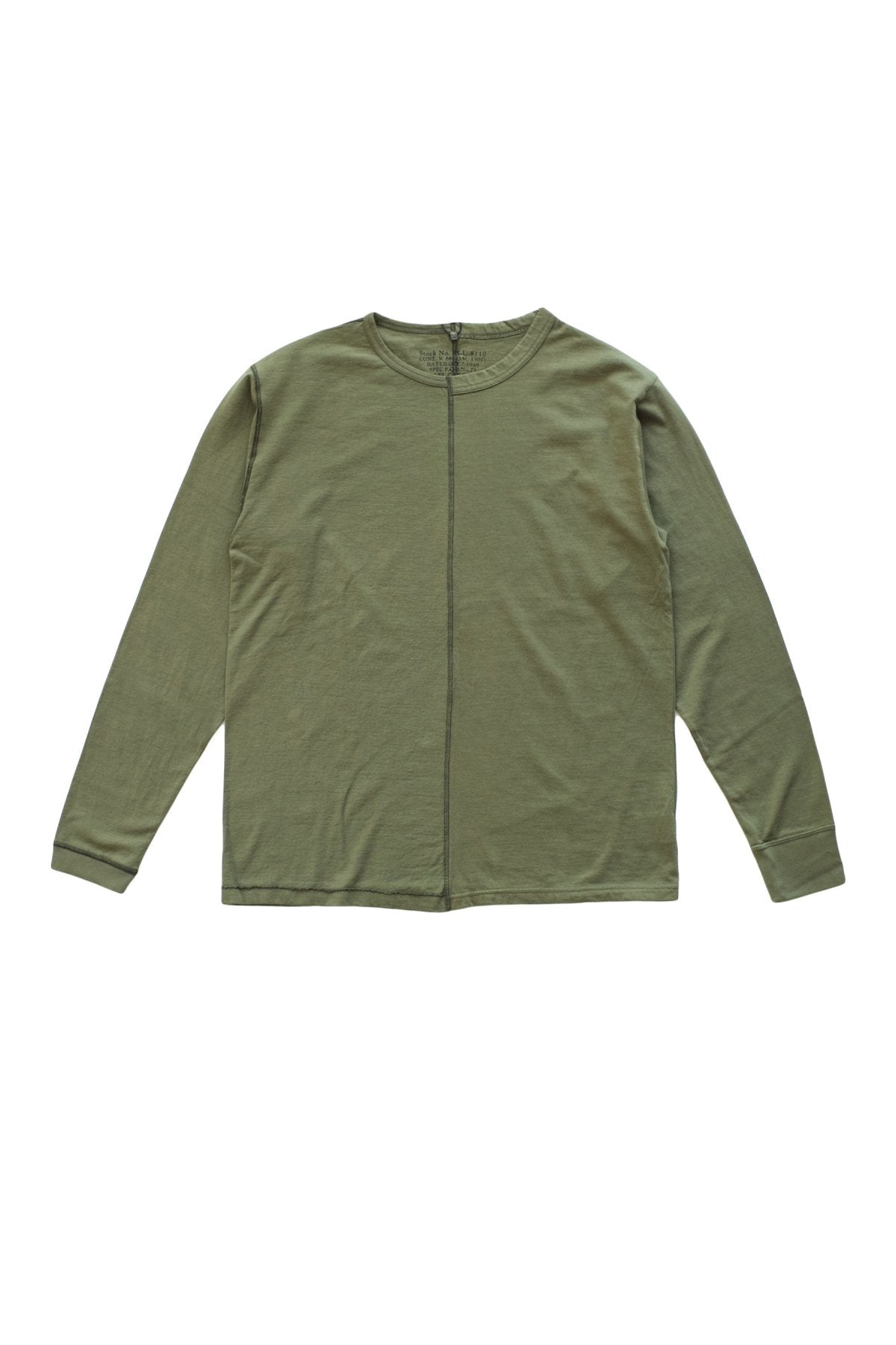 Nigel Cabourn - 40s & 50s MIX L/S SHIRT - OLIVE