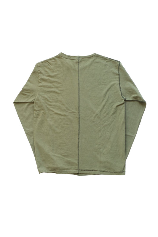 Nigel Cabourn - 40s & 50s MIX L/S SHIRT - OLIVE