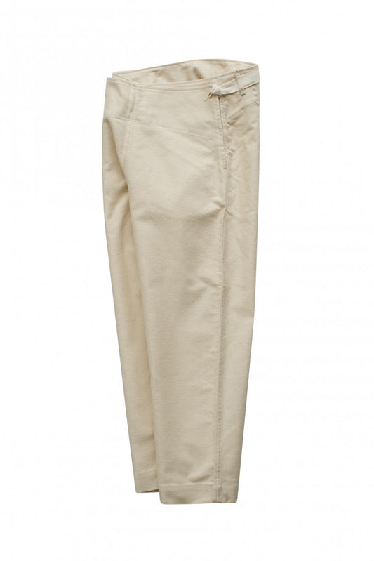 Nigel Cabourn WOMEN'S - DECK WORKER PANT MOLESKIN - IVORY