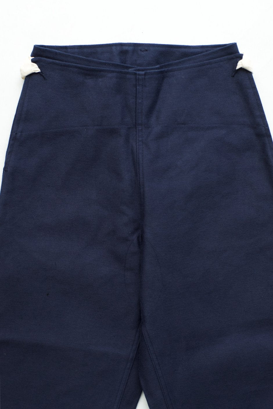 Nigel Cabourn WOMEN'S - DECK WORKER PANT MOLESKIN - NAVY