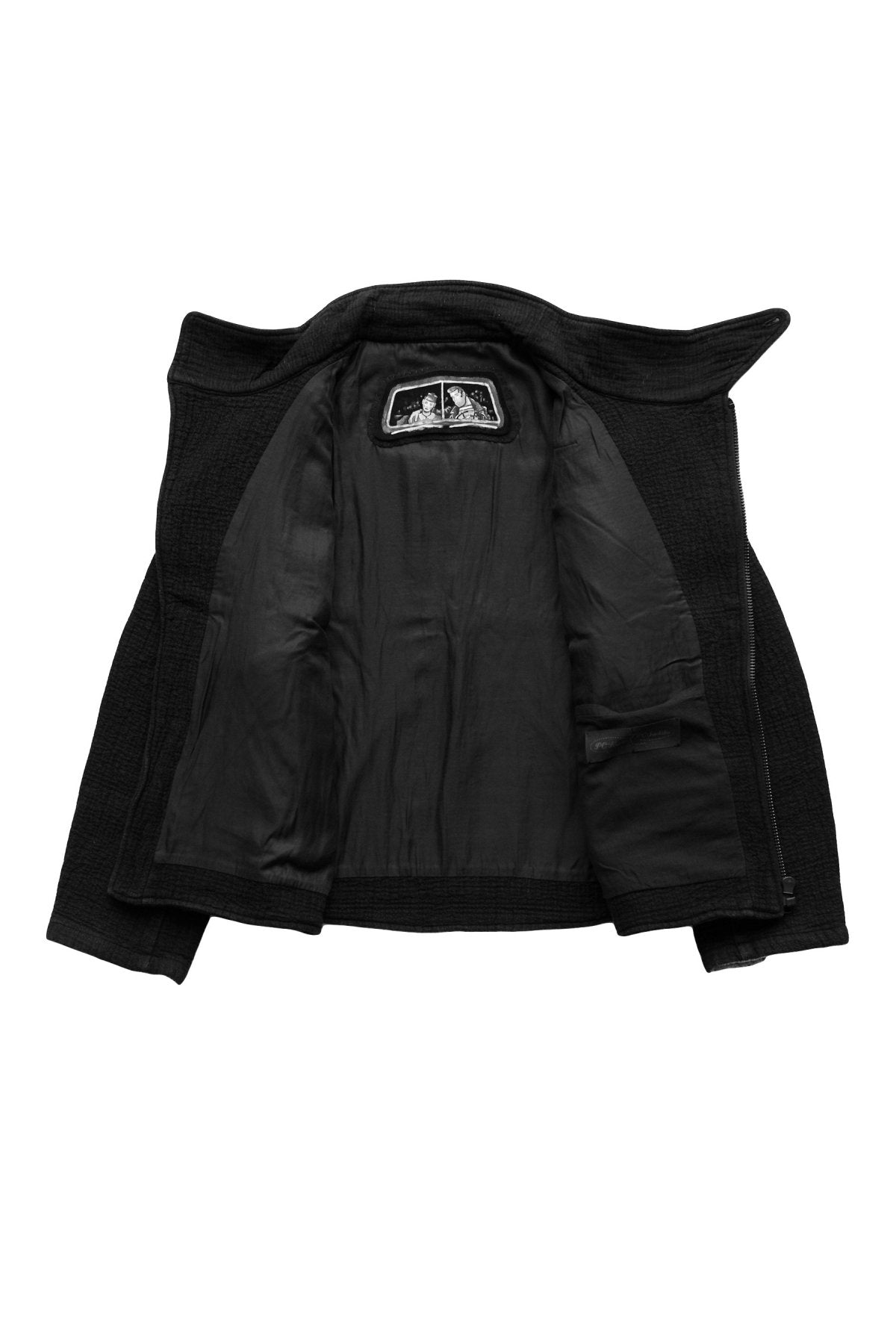 Porter Classic - SASHIKO GREASE JACKET - BLACK