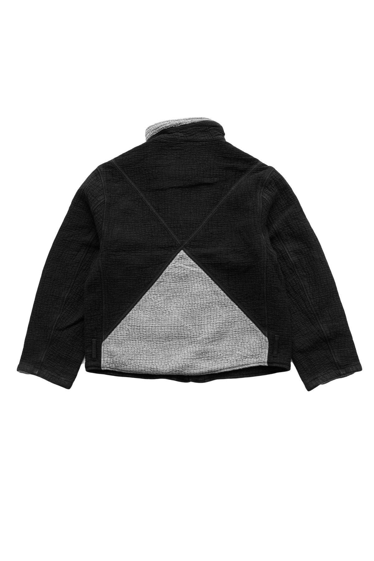 Porter Classic - SASHIKO GREASE JACKET - BLACK