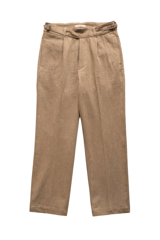 OLD JOE - SIDE BUCKLE GRUKHA TROUSER - DUNE