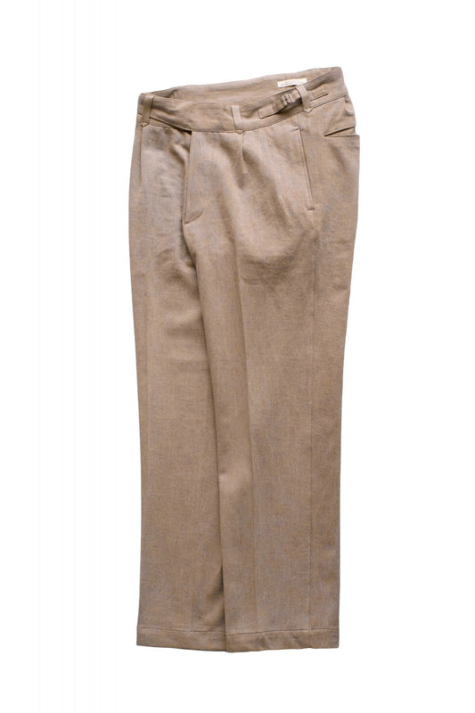 OLD JOE - SIDE BUCKLE GRUKHA TROUSER - DUNE