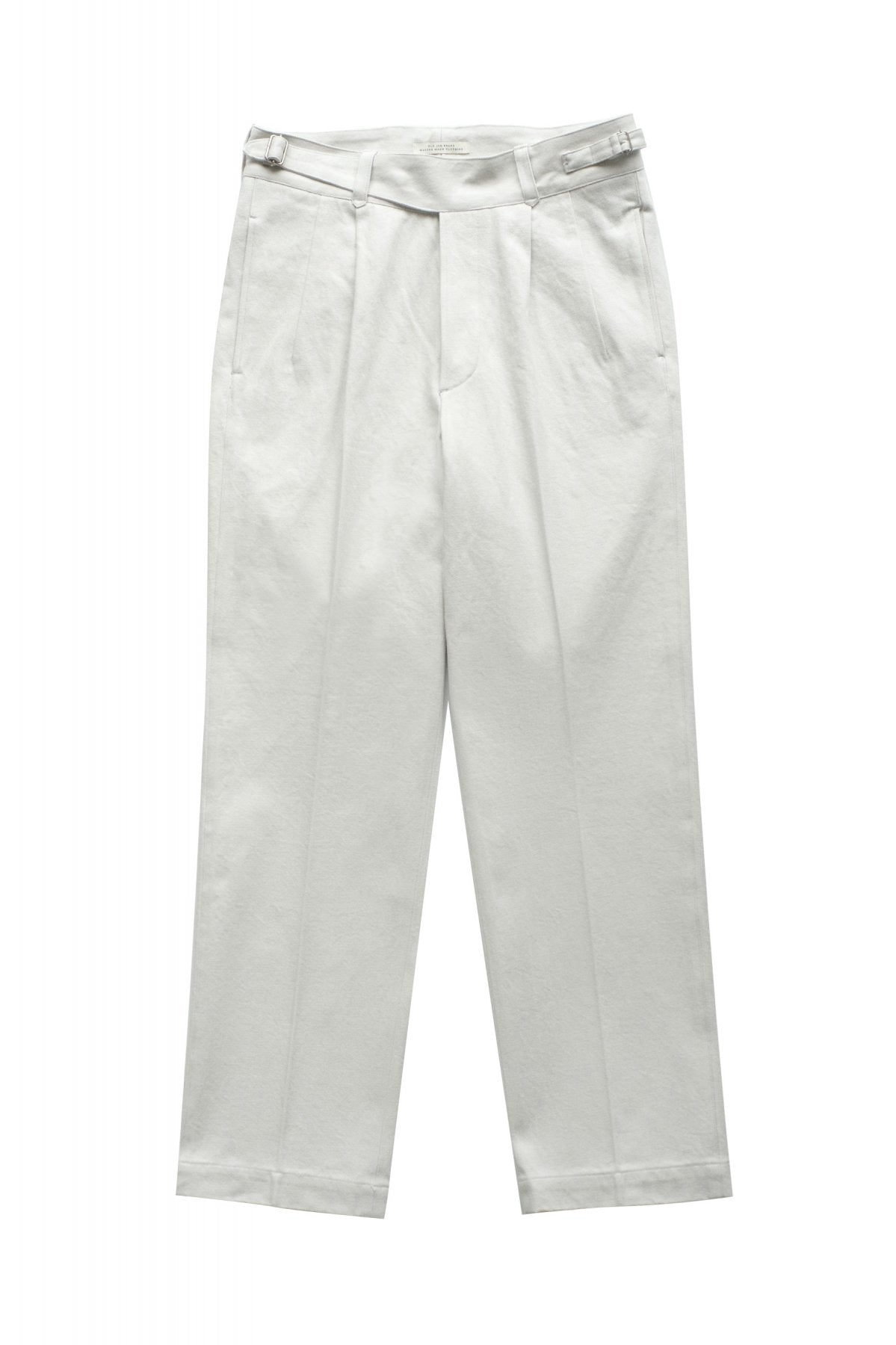 OLD JOE - SIDE BUCKLE GRUKHA TROUSER - SNOW