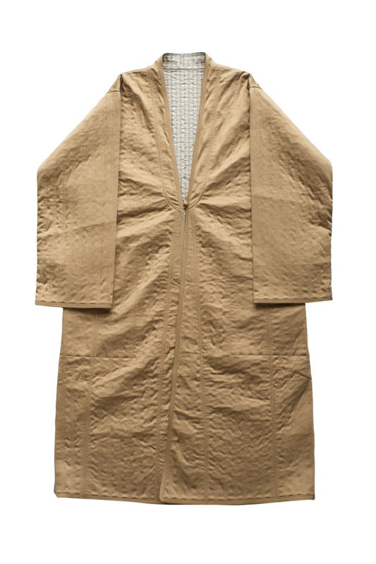 WRYHT - REVERSIVLE QUILT GAWN - WHEAT