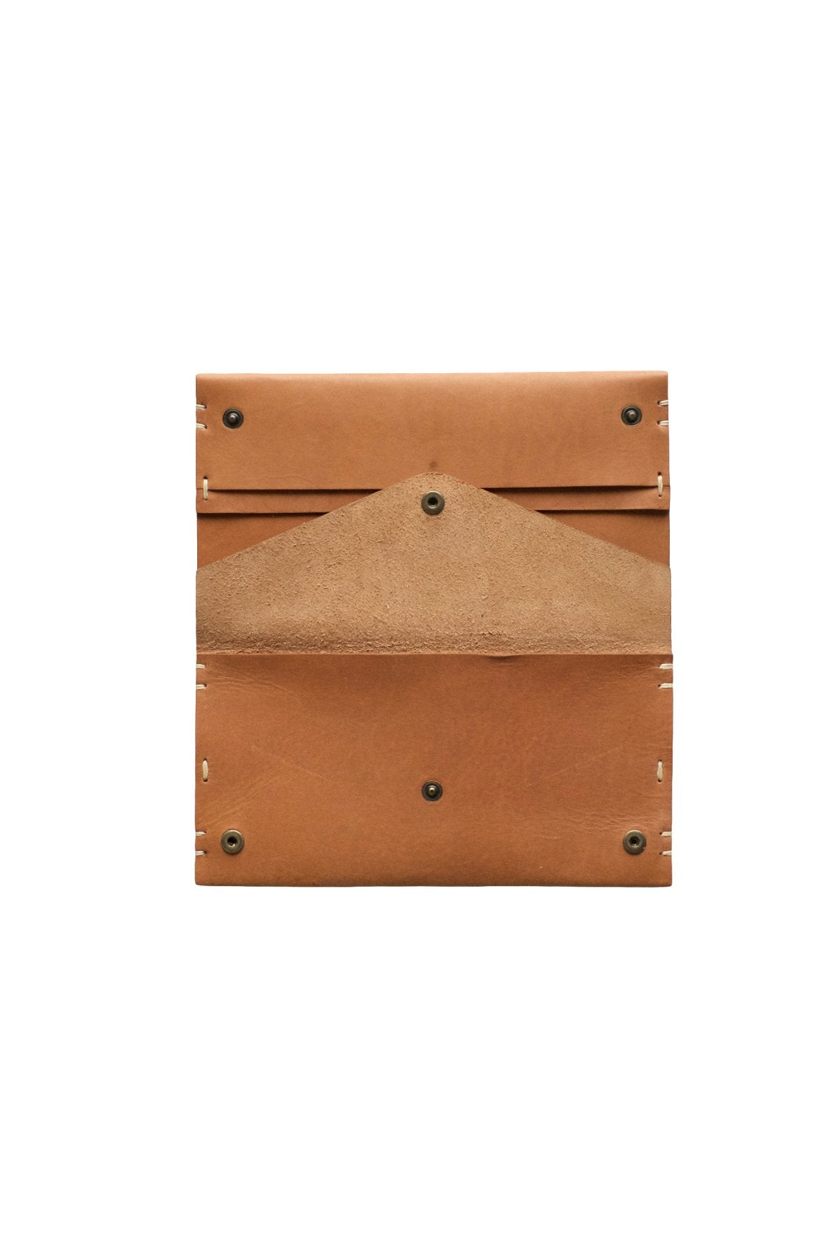 FEIT - HAND SEWN RECTANGLE BIFOLD - TAN