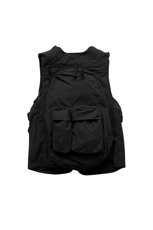 TDS × Snow Peak TRANSFORM VEST BAG - BLACK