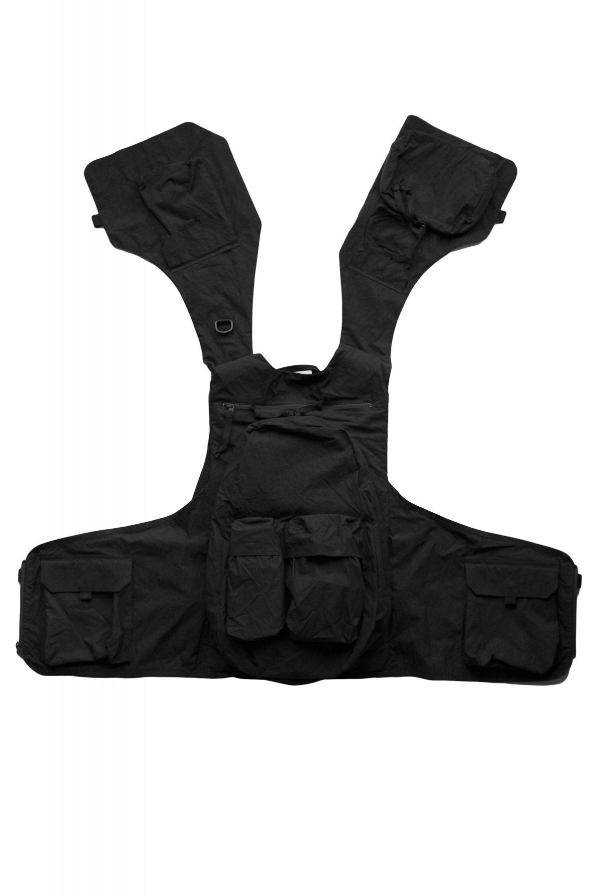 TDS × Snow Peak TRANSFORM VEST BAG - BLACK