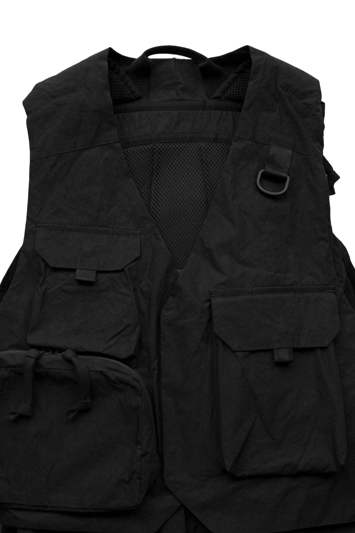 TDS × Snow Peak TRANSFORM VEST BAG - BLACK