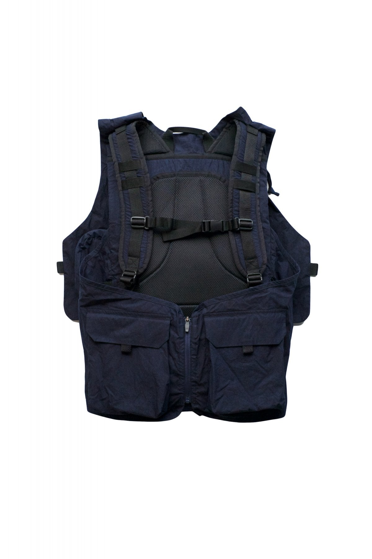 TDS × Snow Peak TRANSFORM VEST BAG - INDIGO