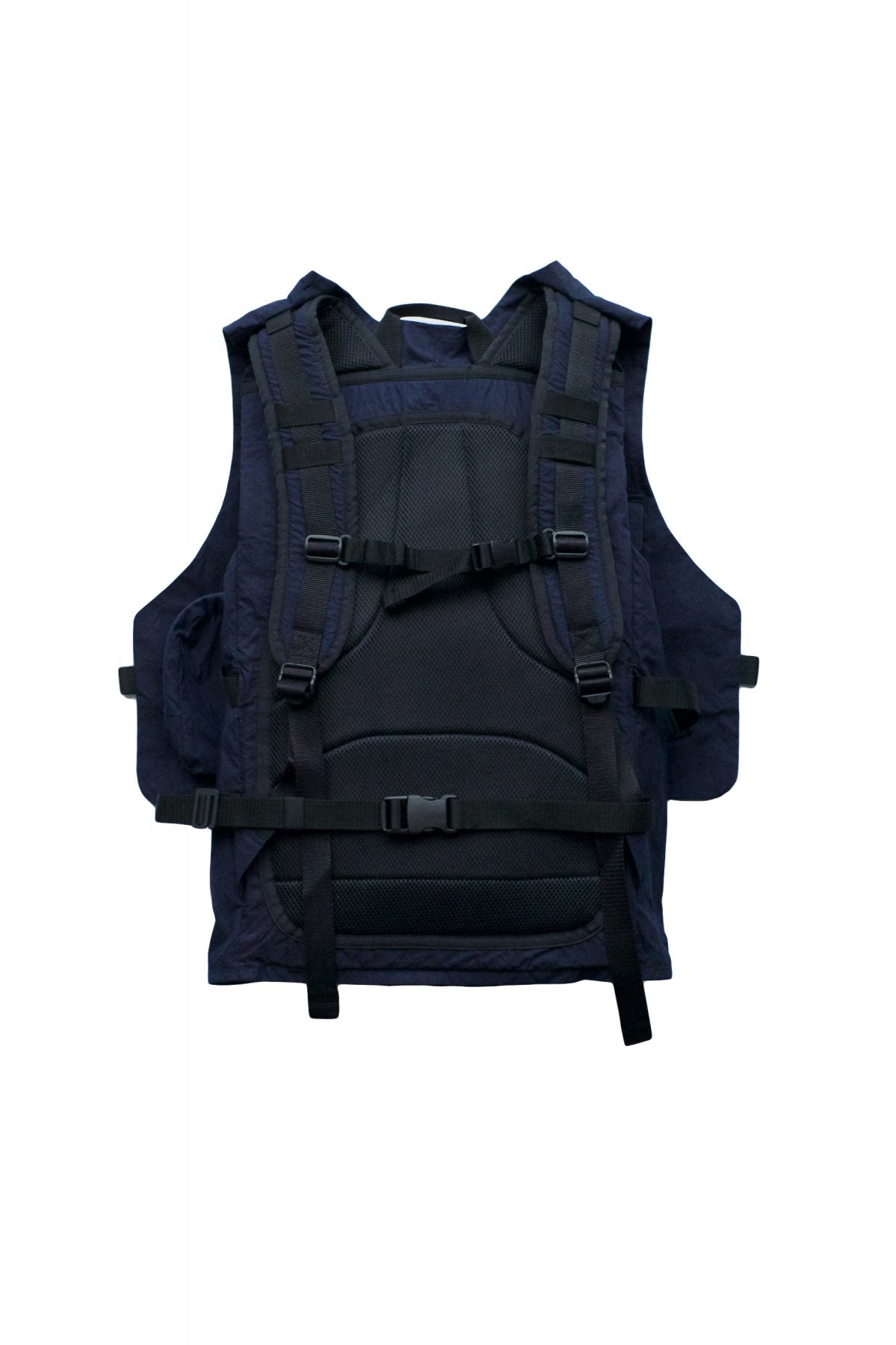 TDS × Snow Peak TRANSFORM VEST BAG - INDIGO