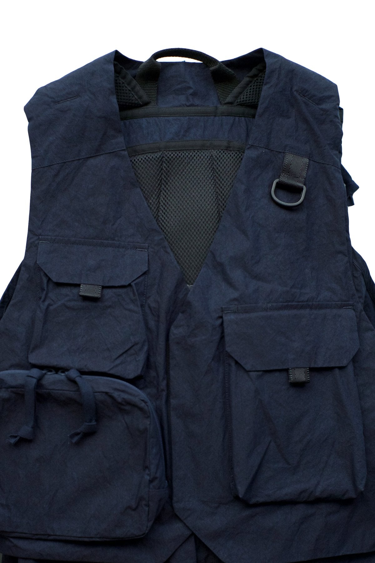 TDS × Snow Peak TRANSFORM VEST BAG - INDIGO