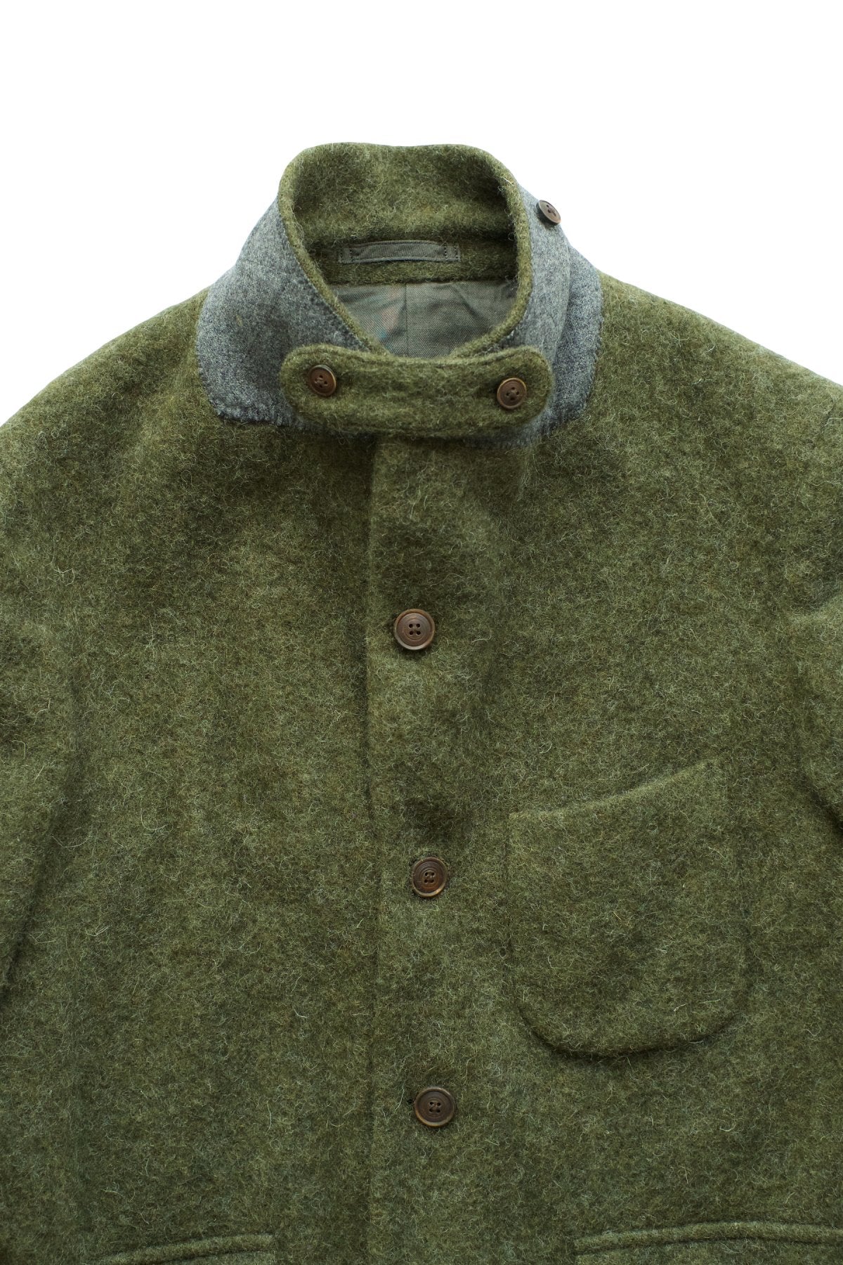 Nigel Cabourn - MODIFIED MALLORY JACKET WASHABLE WOOL - OLIVE