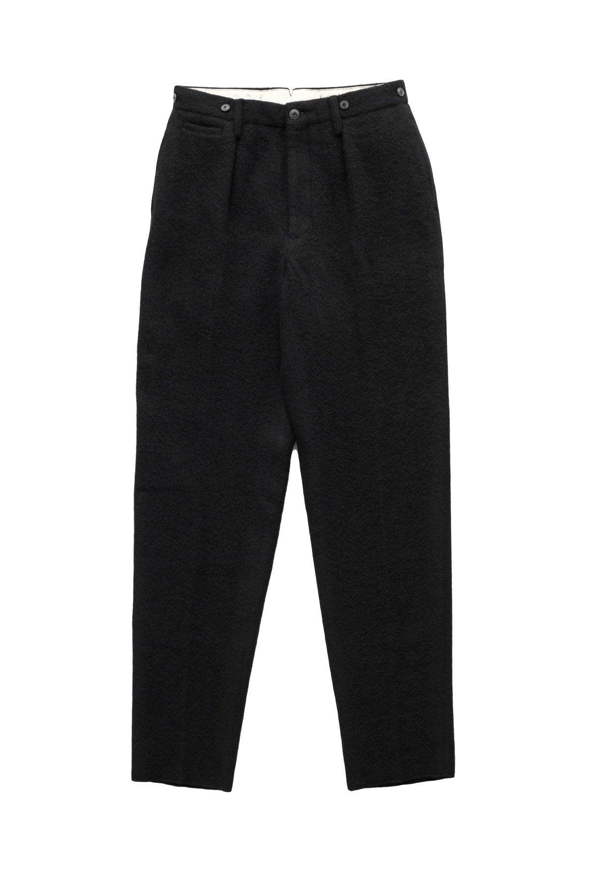 Nigel Cabourn - MEDICAL PANT WASHABLE WOOL - BLACK