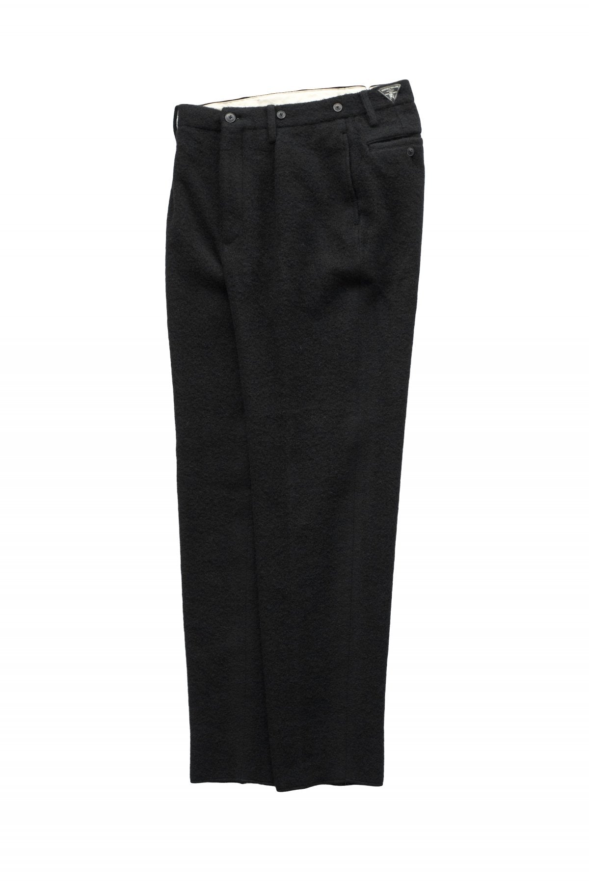 Nigel Cabourn - MEDICAL PANT WASHABLE WOOL - BLACK