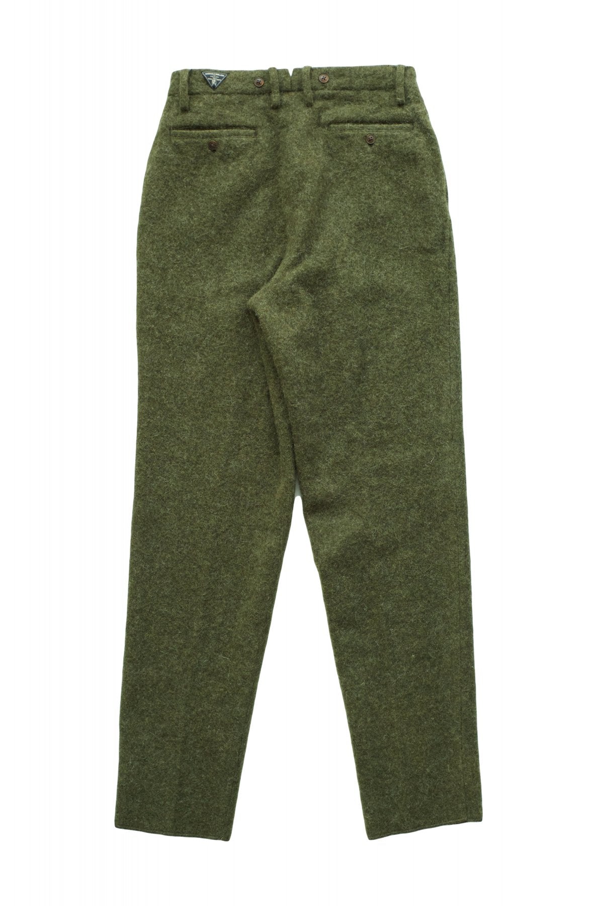 Nigel Cabourn - MEDICAL PANT WASHABLE WOOL - OLIVE