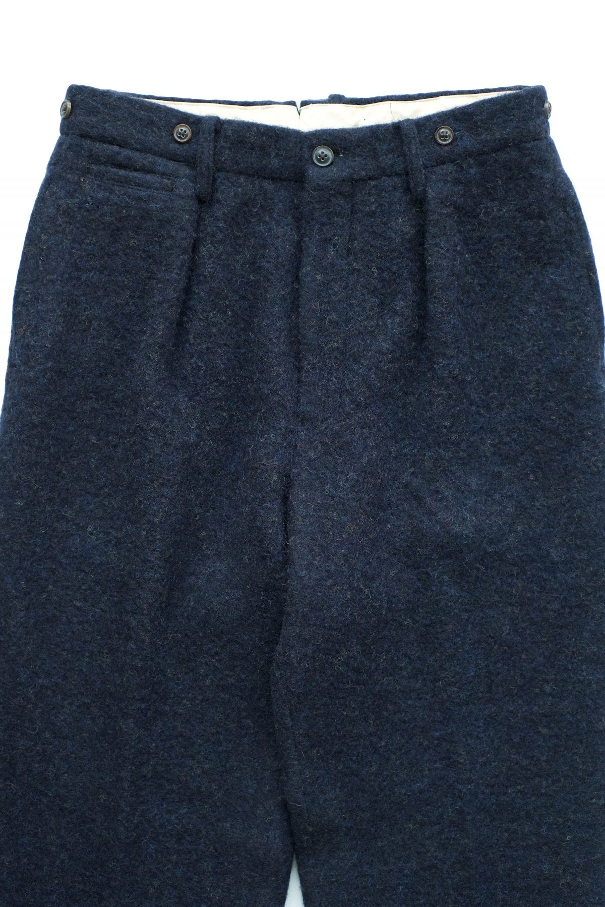 Nigel Cabourn - MEDICAL PANT WASHABLE WOOL - NAVY