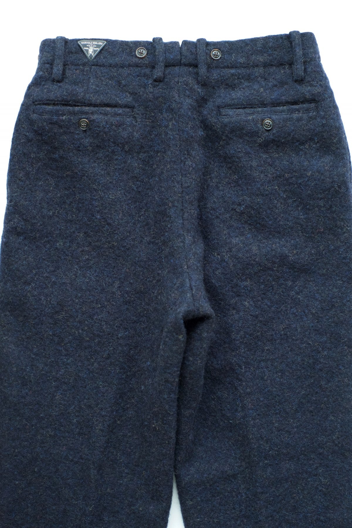 Nigel Cabourn - MEDICAL PANT WASHABLE WOOL - NAVY