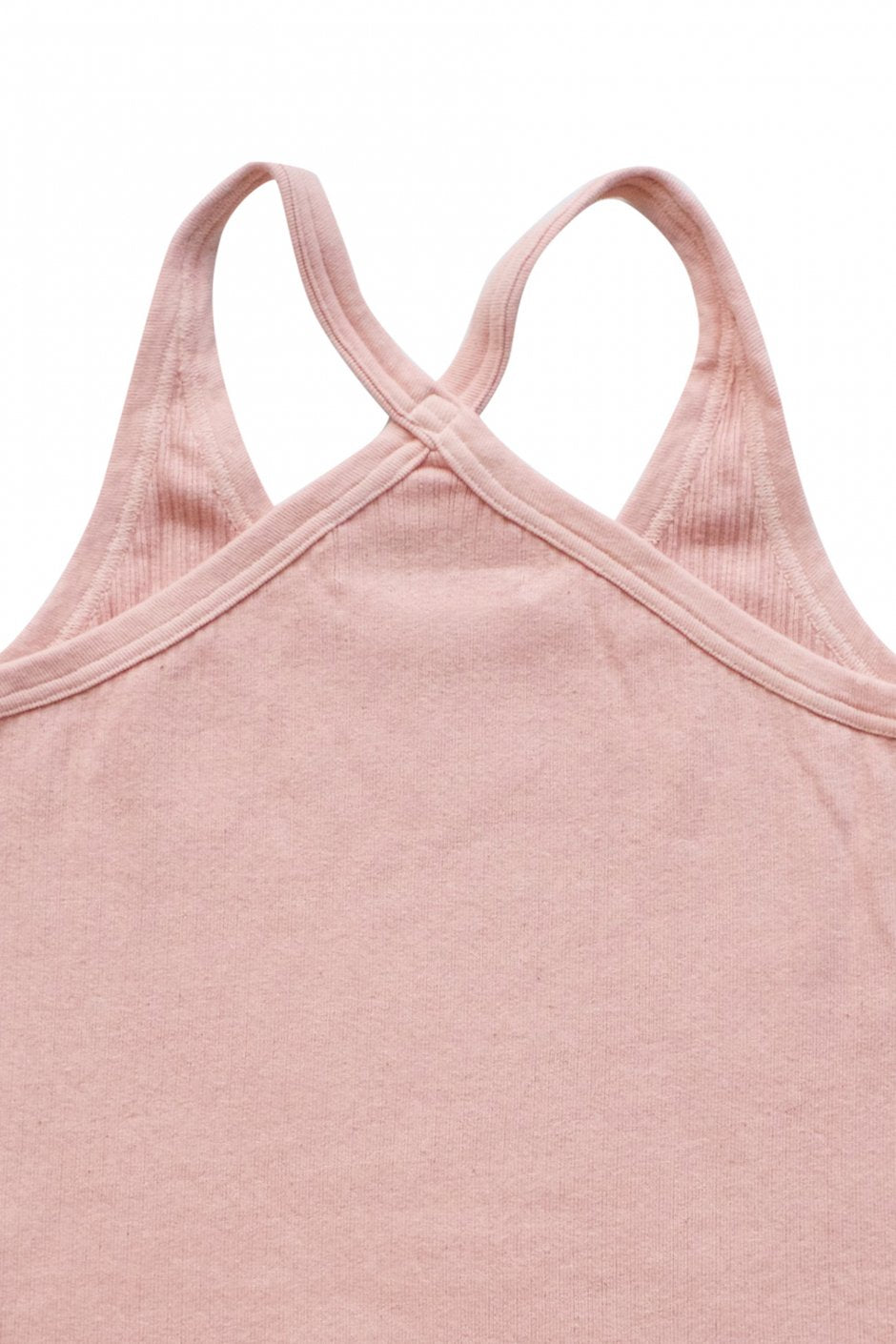 WRYHT- X-BACK RIBBED TANK -  CORAL