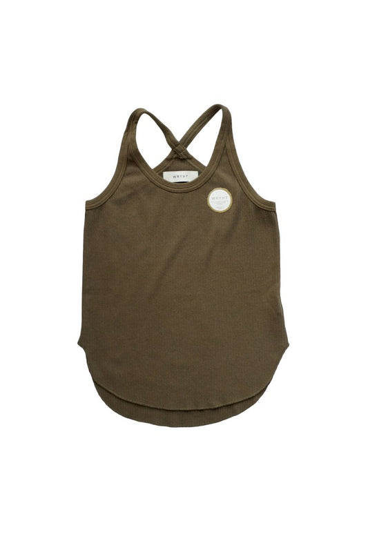 WRYHT- X-BACK RIBBED TANK -  VARECH