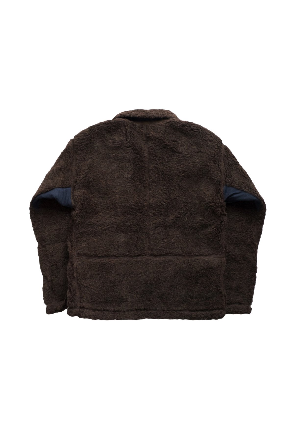 NIGEL CABOURN - SUB PILE JACKET - DARK BROWN