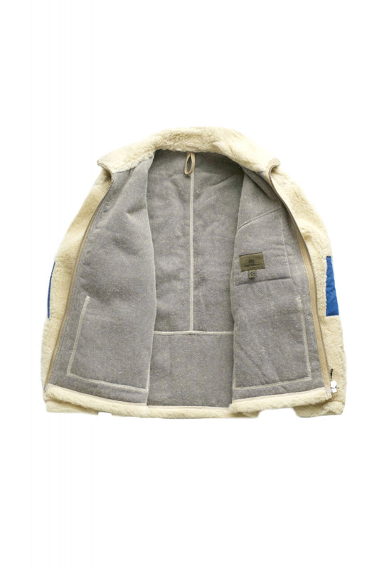 NIGEL CABOURN - SUB PILE JACKET - IVORY