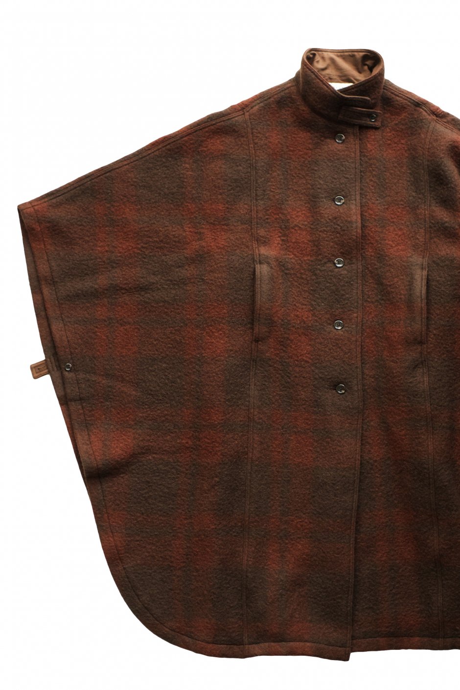 WRYHT - STAND COLLAR MANTLE - PORT PLAID