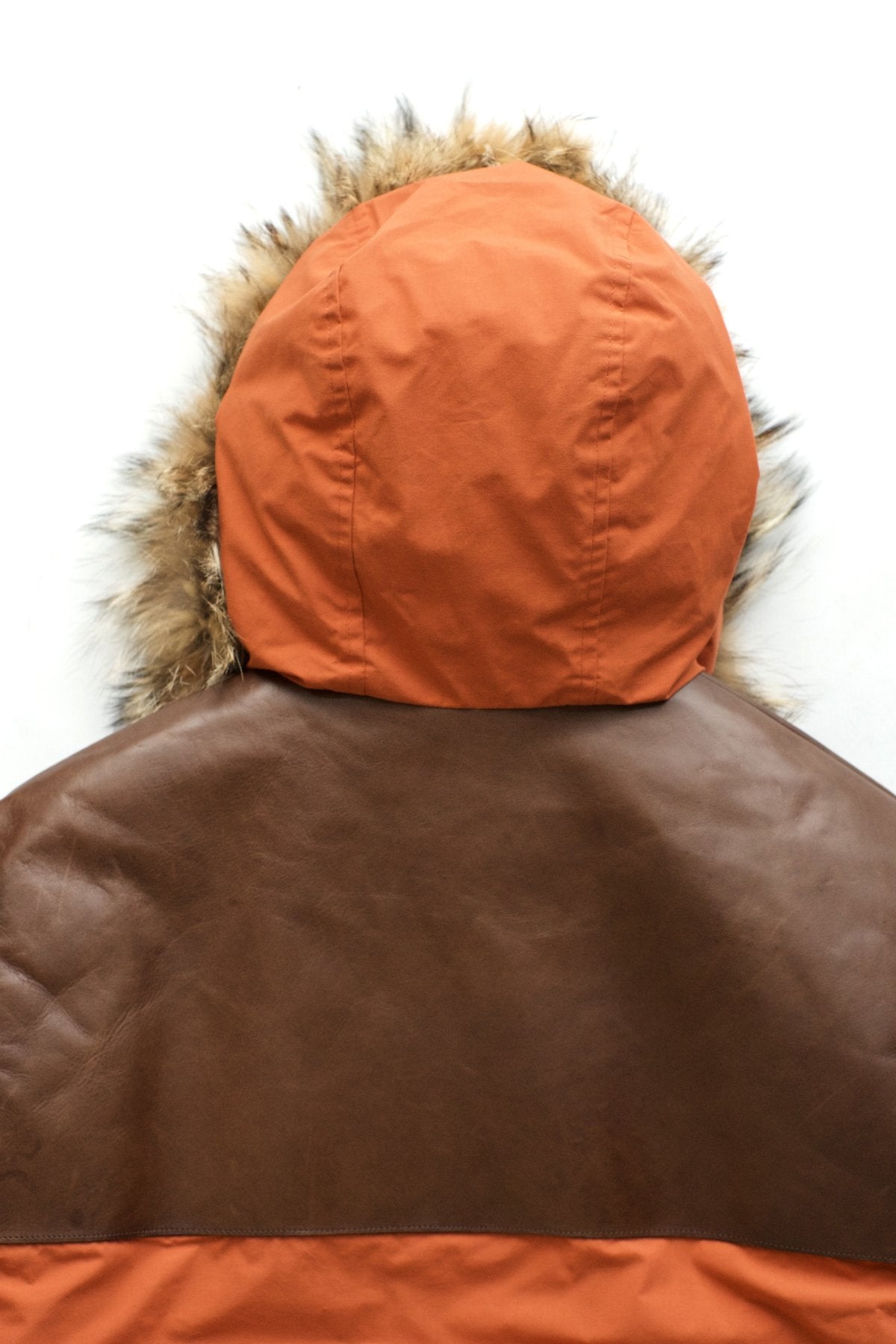 Nigel Cabourn - LONG DONKEY JACKET  - DARK ORANGE