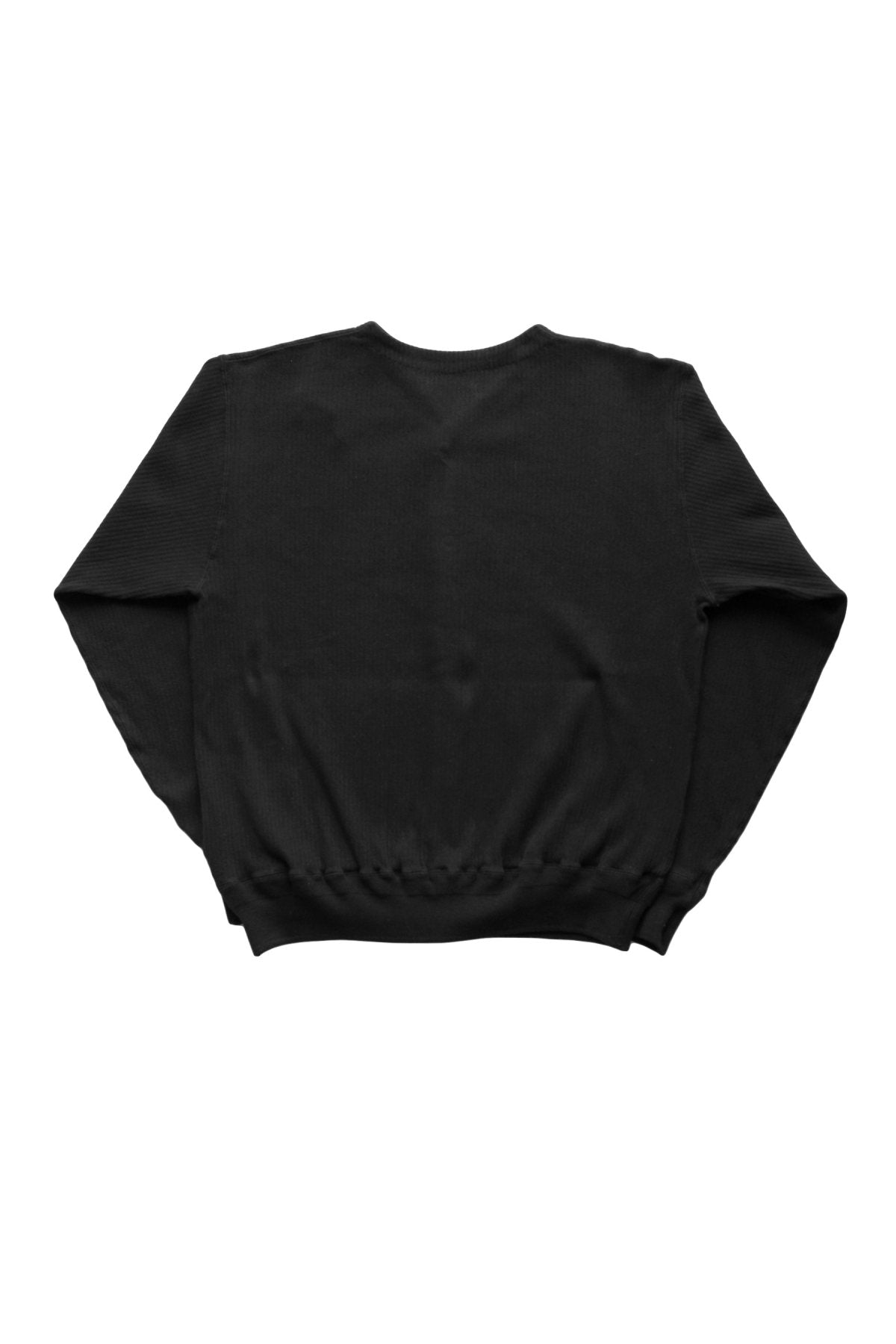 OLD JOE - RIBBED OPEN-FRONT UNDER SHIRTS - BLACK